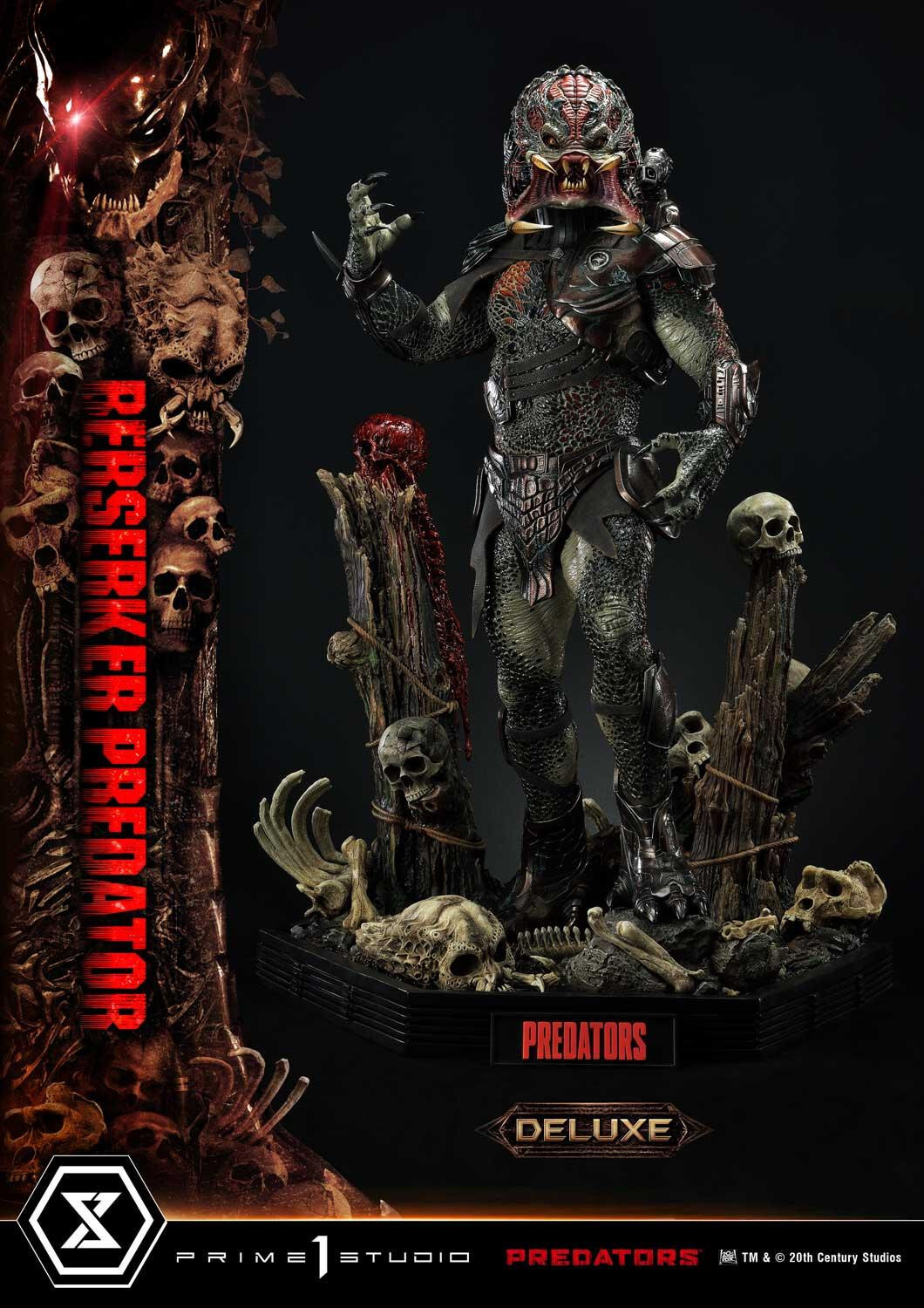 Predators - Berserker Predator - Museum Masterline Series (MMPR-03DXS) - 1/3 - DX Bonus Version (Prime 1 Studio) photo 28