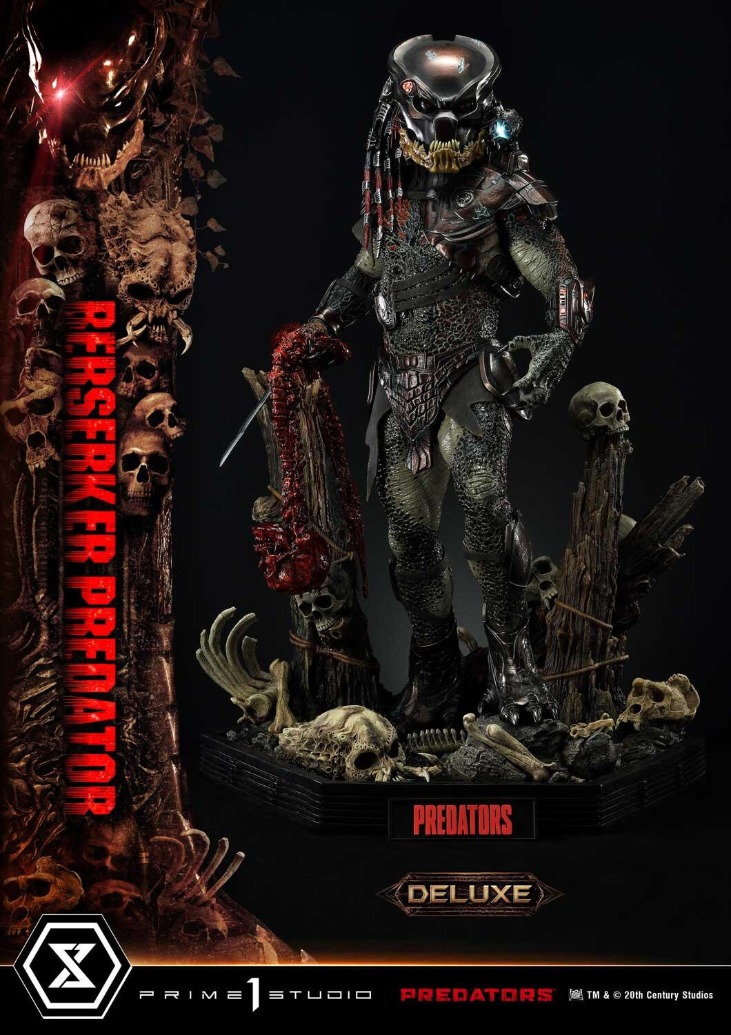 Predators - Berserker Predator - Museum Masterline Series (MMPR-03DXS) - 1/3 - DX Bonus Version (Prime 1 Studio) photo 29
