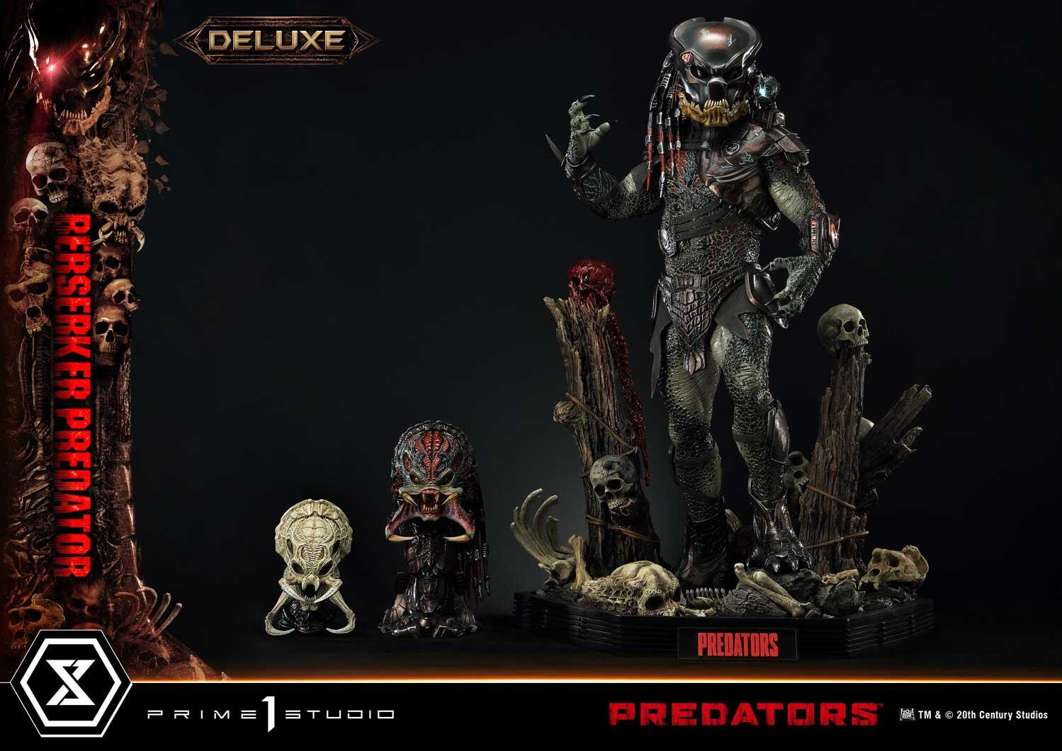 Predators - Berserker Predator - Museum Masterline Series (MMPR-03DXS) - 1/3 - DX Bonus Version (Prime 1 Studio) photo 30
