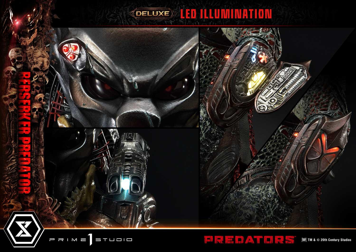 Predators - Berserker Predator - Museum Masterline Series (MMPR-03DXS) - 1/3 - DX Bonus Version (Prime 1 Studio) photo 33