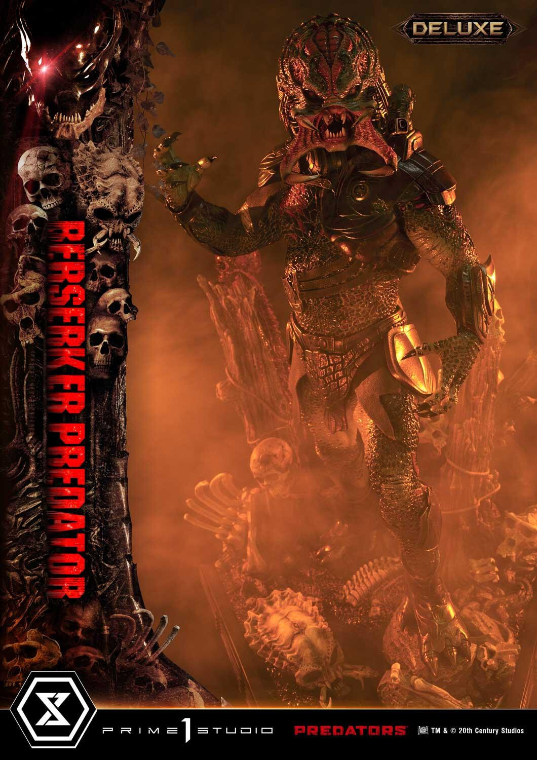 Predators - Berserker Predator - Museum Masterline Series (MMPR-03DXS) - 1/3 - DX Bonus Version (Prime 1 Studio) photo 35