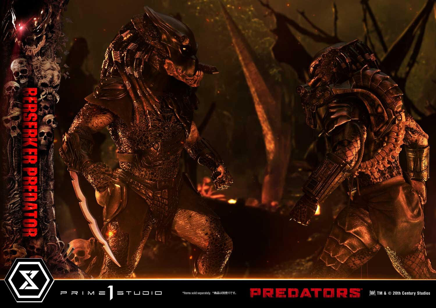 Predators - Berserker Predator - Museum Masterline Series (MMPR-03DXS) - 1/3 - DX Bonus Version (Prime 1 Studio) photo 52
