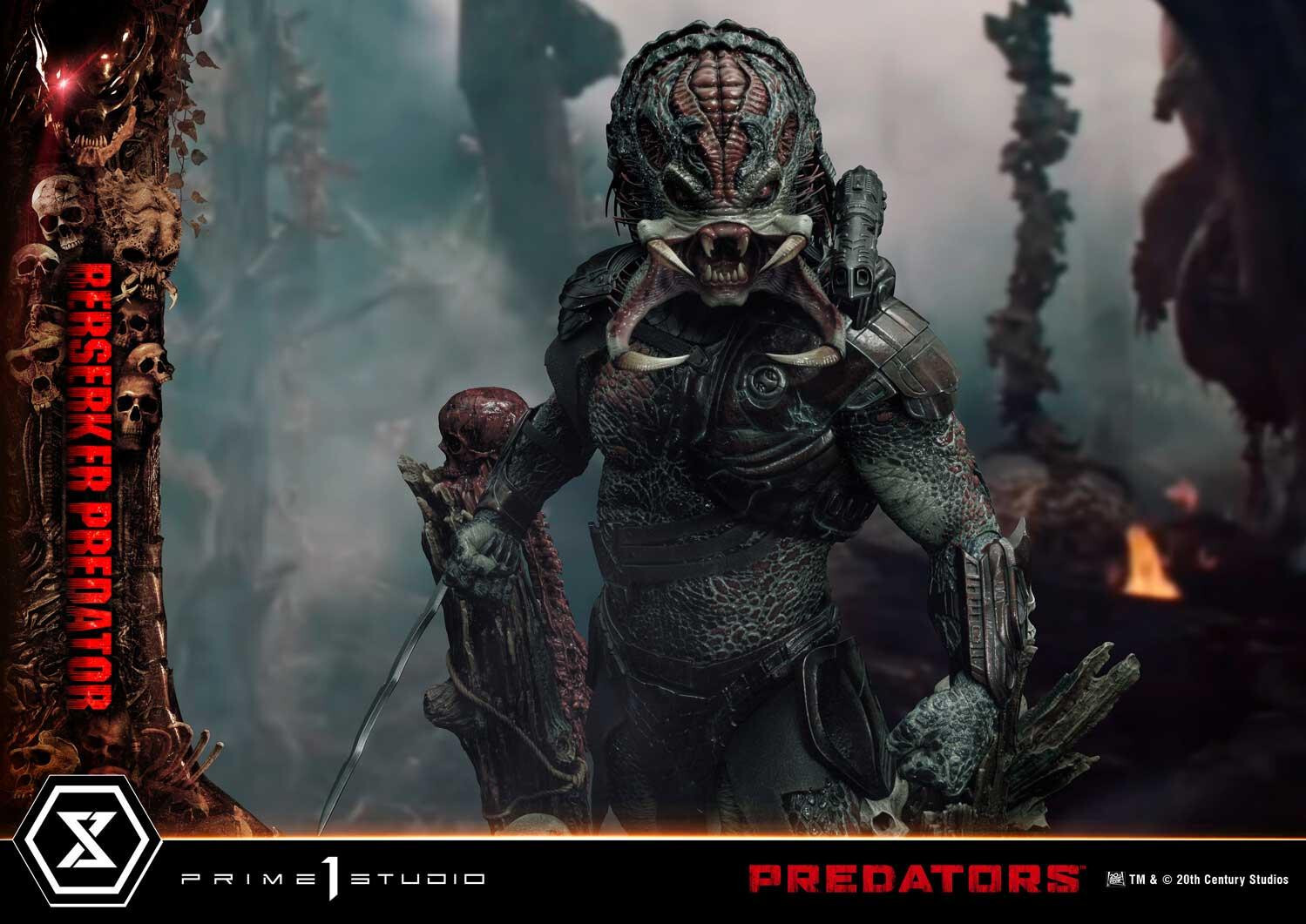 Predators - Berserker Predator - Museum Masterline Series (MMPR-03DXS) - 1/3 - DX Bonus Version (Prime 1 Studio) photo 57