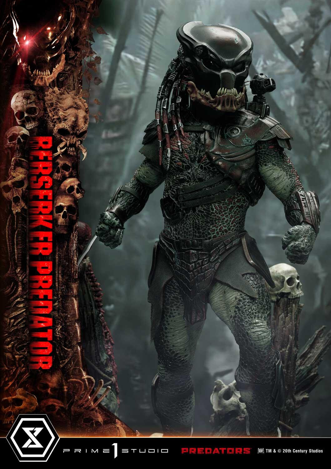 Predators - Berserker Predator - Museum Masterline Series (MMPR-03DXS) - 1/3 - DX Bonus Version (Prime 1 Studio) photo 61