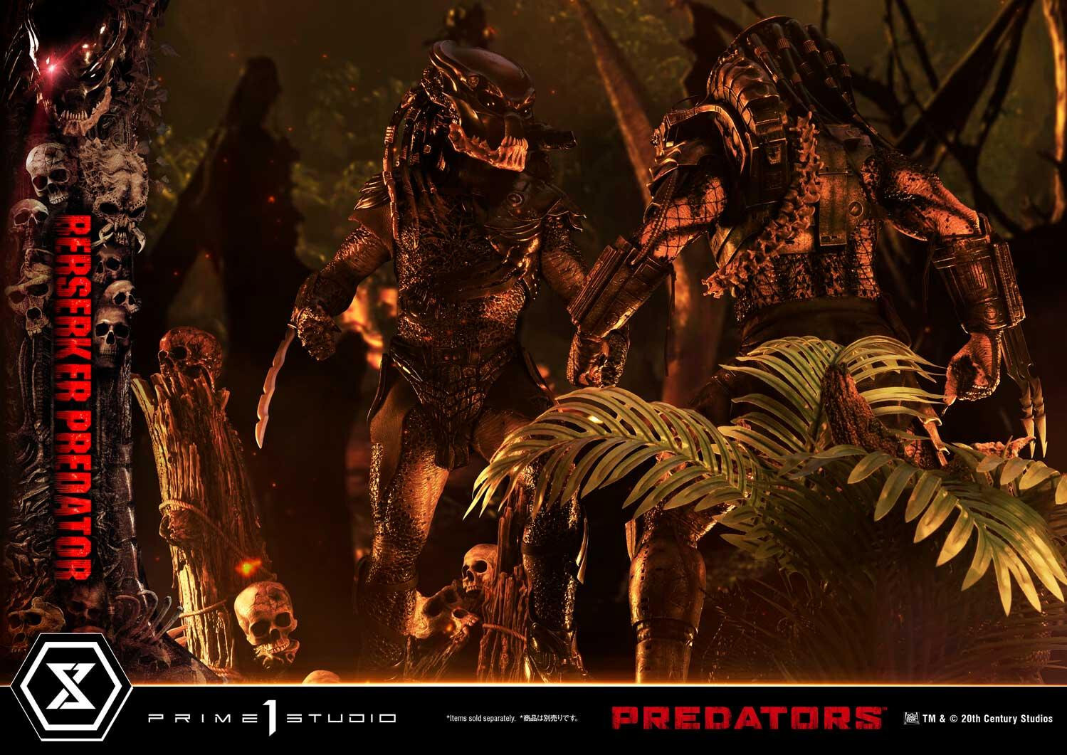 Predators - Berserker Predator - Museum Masterline Series (MMPR-03DXS) - 1/3 - DX Bonus Version (Prime 1 Studio) photo 64