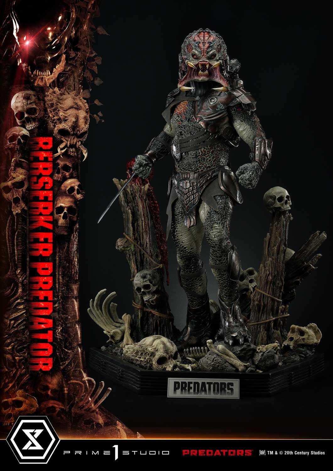 Predators - Berserker Predator - Museum Masterline Series (MMPR-03DXS) - 1/3 - DX Bonus Version (Prime 1 Studio) photo 70