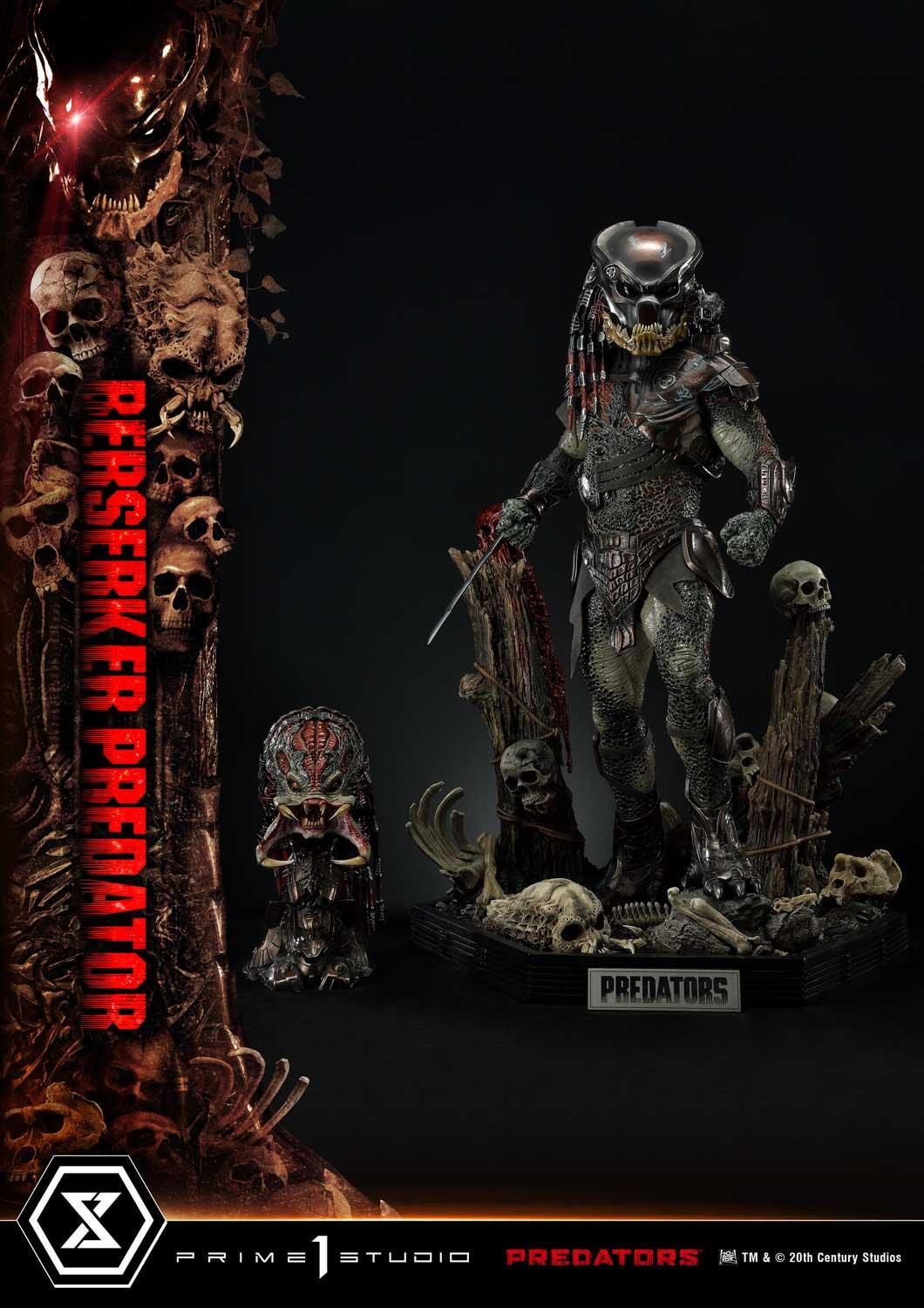 Predators - Berserker Predator - Museum Masterline Series (MMPR-03DXS) - 1/3 - DX Bonus Version (Prime 1 Studio) photo 71