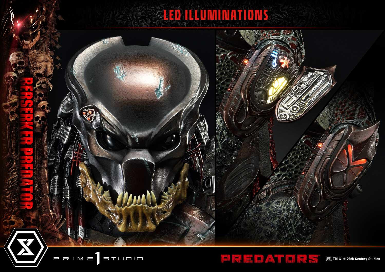 Predators - Berserker Predator - Museum Masterline Series (MMPR-03DXS) - 1/3 - DX Bonus Version (Prime 1 Studio) photo 73