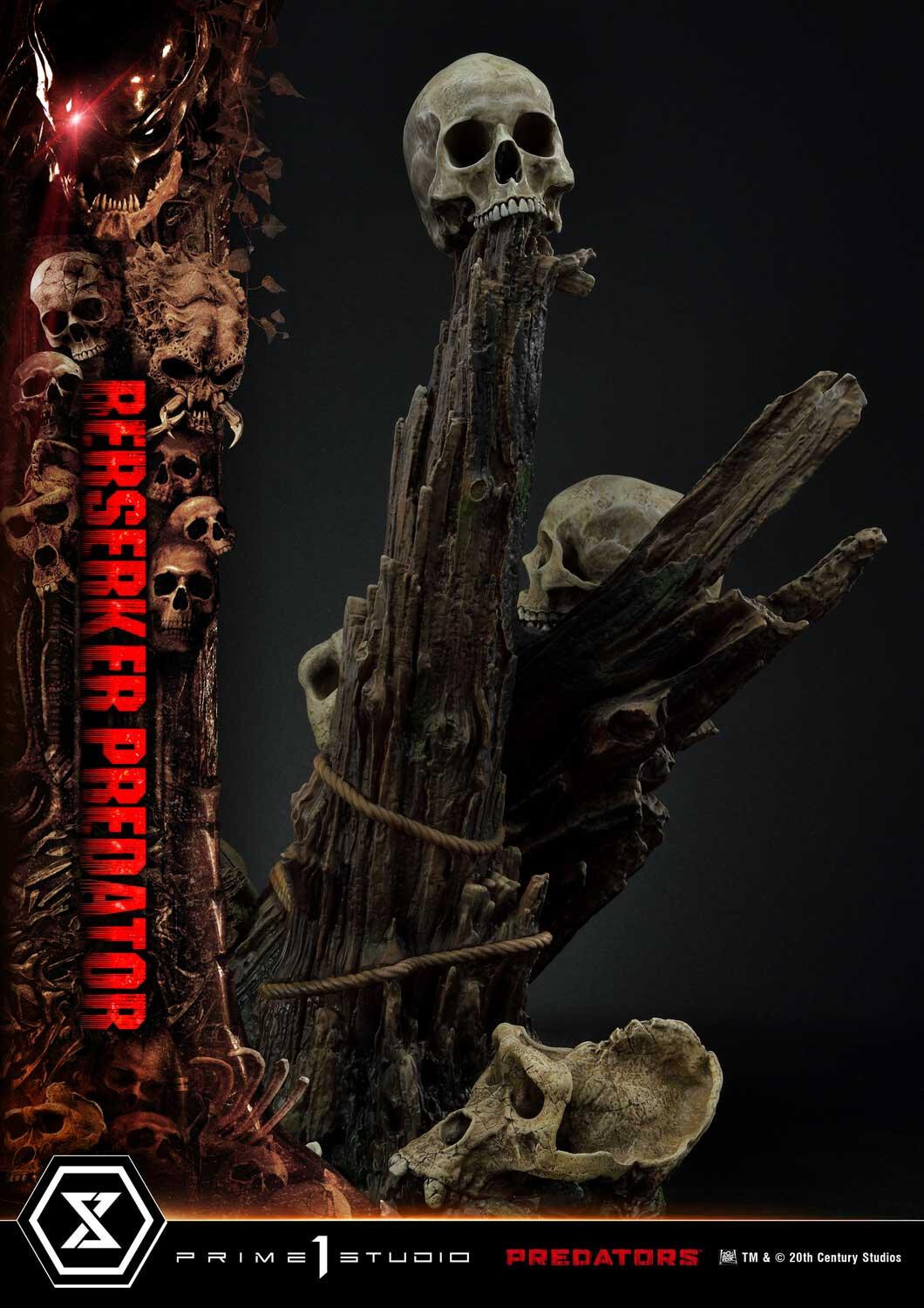 Predators - Berserker Predator - Museum Masterline Series (MMPR-03DXS) - 1/3 - DX Bonus Version (Prime 1 Studio) photo 79