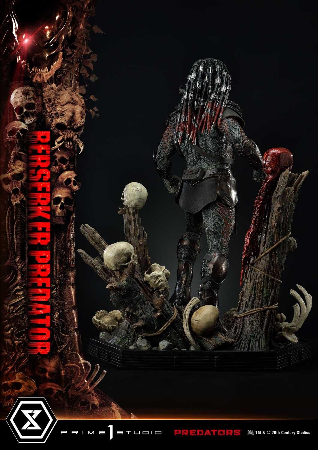 Predators - Berserker Predator - Museum Masterline Series (MMPR-03DXS) - 1/3 - DX Bonus Version (Prime 1 Studio) photo 86