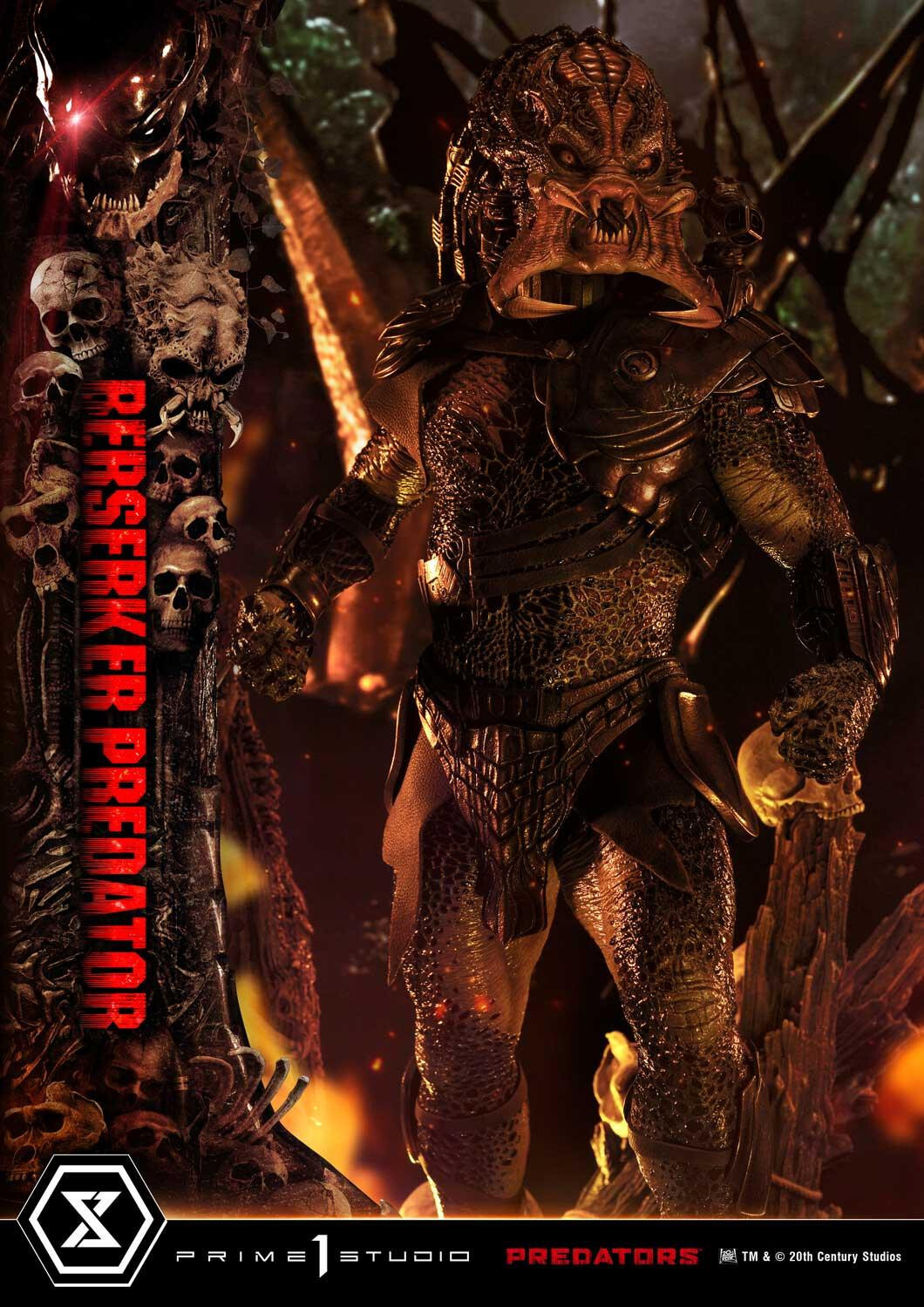 Predators - Berserker Predator - Museum Masterline Series (MMPR-03DXS) - 1/3 - DX Bonus Version (Prime 1 Studio) photo 99