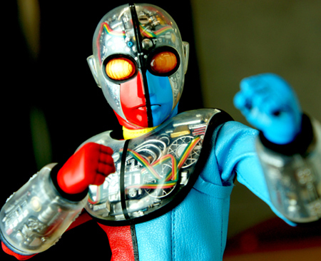 Kikaider 01 - Real Action Heroes  (#658) - 1/6 (Medicom Toy)