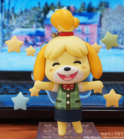 Tobidase Doubutsu no Mori - Shizue - Nendoroid (#386) - Winter Clothes ver. (Good Smile Company) photo 4