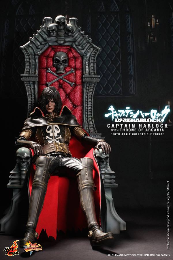 Space Pirate Captain Harlock - Captain Harlock - Torisan - Movie Masterpiece (MMS223) - 1/6 - Throne of Arcadia (Hot Toys)