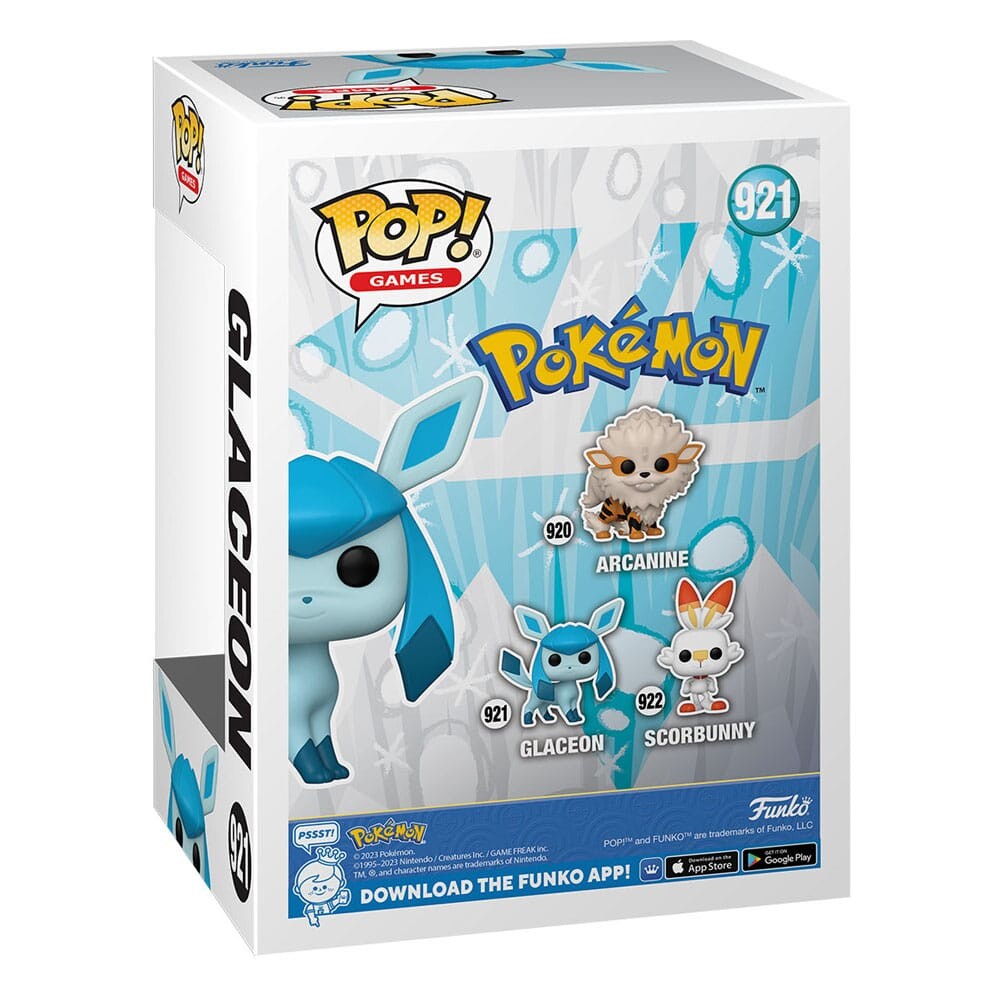 Pocket Monsters - Glacia - POP! Games  (921) - POP! Pokémon - POP! Vinyl (Funko Toys) photo 3
