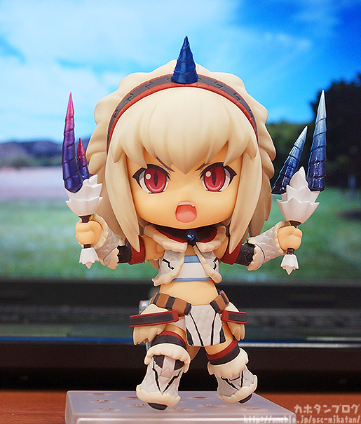 Monster Hunter 4 - Hunter - Otomo Airou - Nendoroid  (#377) - Female - Kirin Edition (Good Smile Company) photo 3