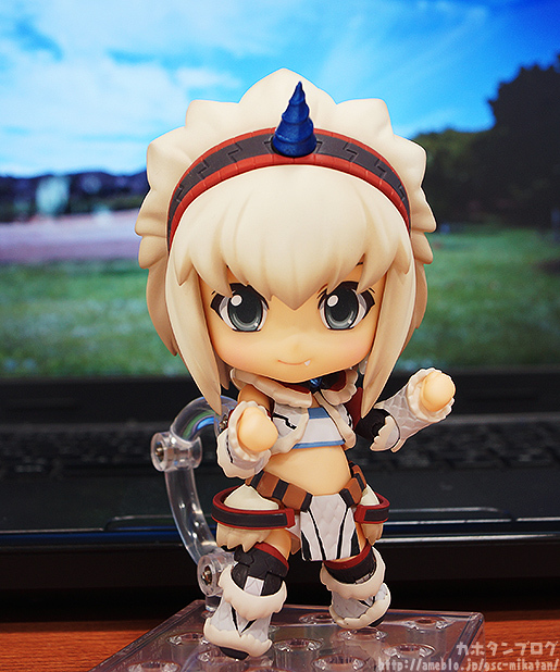 Monster Hunter 4 - Hunter - Otomo Airou - Nendoroid  (#377) - Female - Kirin Edition (Good Smile Company) photo 13