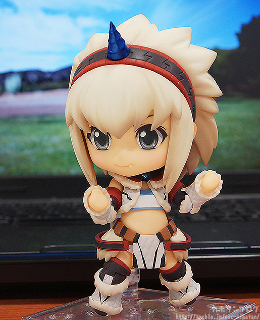 Monster Hunter 4 - Hunter - Otomo Airou - Nendoroid  (#377) - Female - Kirin Edition (Good Smile Company) photo 15