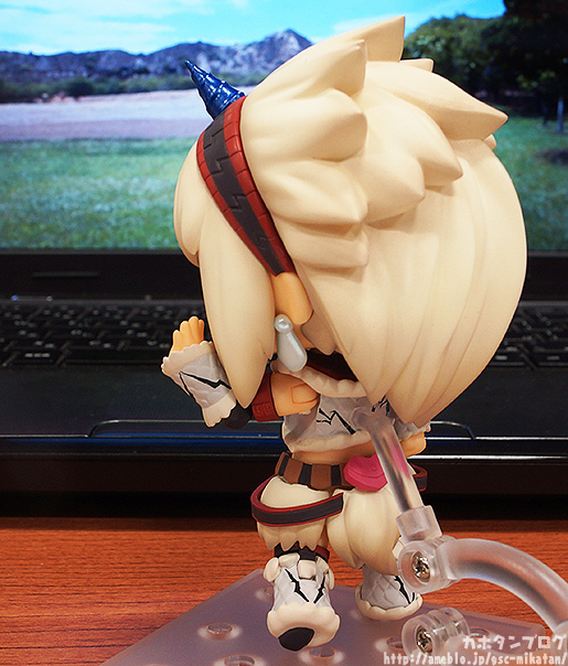 Monster Hunter 4 - Hunter - Otomo Airou - Nendoroid  (#377) - Female - Kirin Edition (Good Smile Company) photo 17