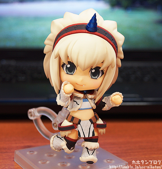 Monster Hunter 4 - Hunter - Otomo Airou - Nendoroid  (#377) - Female - Kirin Edition (Good Smile Company) photo 18