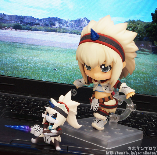 Monster Hunter 4 - Hunter - Otomo Airou - Nendoroid  (#377) - Female - Kirin Edition (Good Smile Company) photo 20
