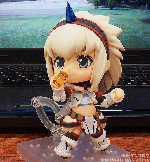 Monster Hunter 4 - Hunter - Otomo Airou - Nendoroid  (#377) - Female - Kirin Edition (Good Smile Company) photo 21