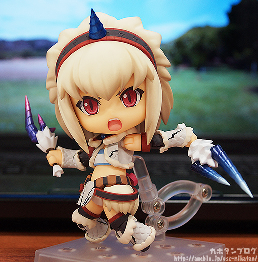 Monster Hunter 4 - Hunter - Otomo Airou - Nendoroid  (#377) - Female - Kirin Edition (Good Smile Company) photo 22