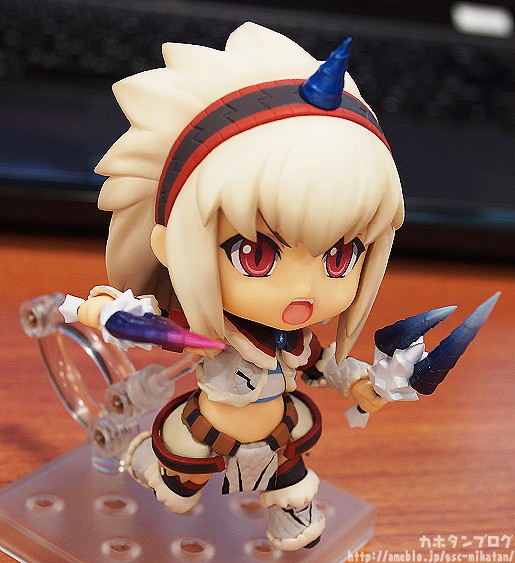 Monster Hunter 4 - Hunter - Otomo Airou - Nendoroid  (#377) - Female - Kirin Edition (Good Smile Company) photo 23