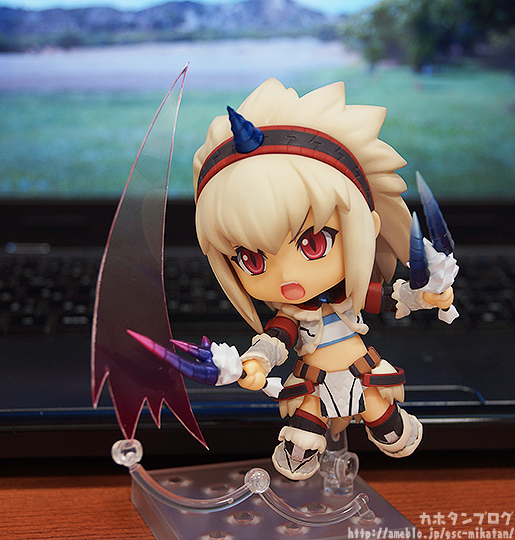 Monster Hunter 4 - Hunter - Otomo Airou - Nendoroid  (#377) - Female - Kirin Edition (Good Smile Company) photo 24