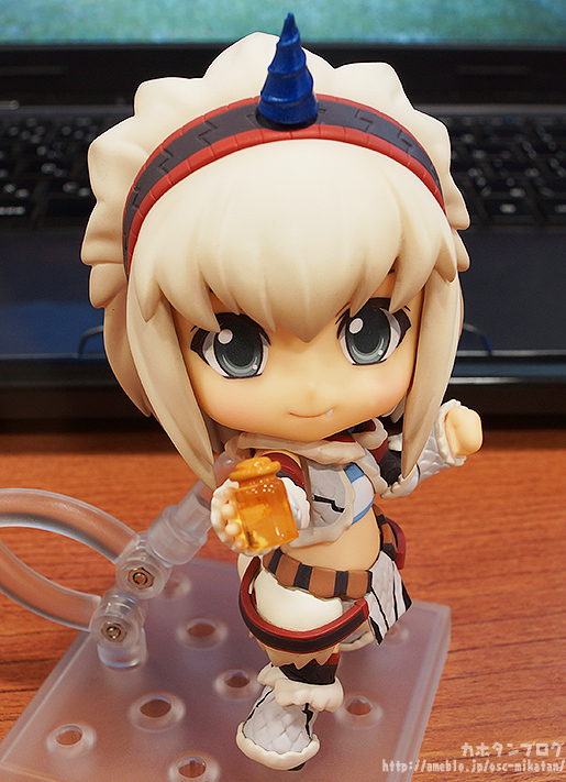 Monster Hunter 4 - Hunter - Otomo Airou - Nendoroid  (#377) - Female - Kirin Edition (Good Smile Company) photo 26