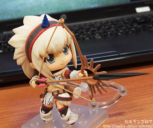 Monster Hunter 4 - Hunter - Otomo Airou - Nendoroid  (#377) - Female - Kirin Edition (Good Smile Company) photo 27