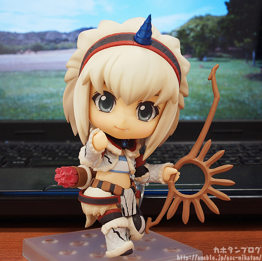 Monster Hunter 4 - Hunter - Otomo Airou - Nendoroid  (#377) - Female - Kirin Edition (Good Smile Company) photo 28