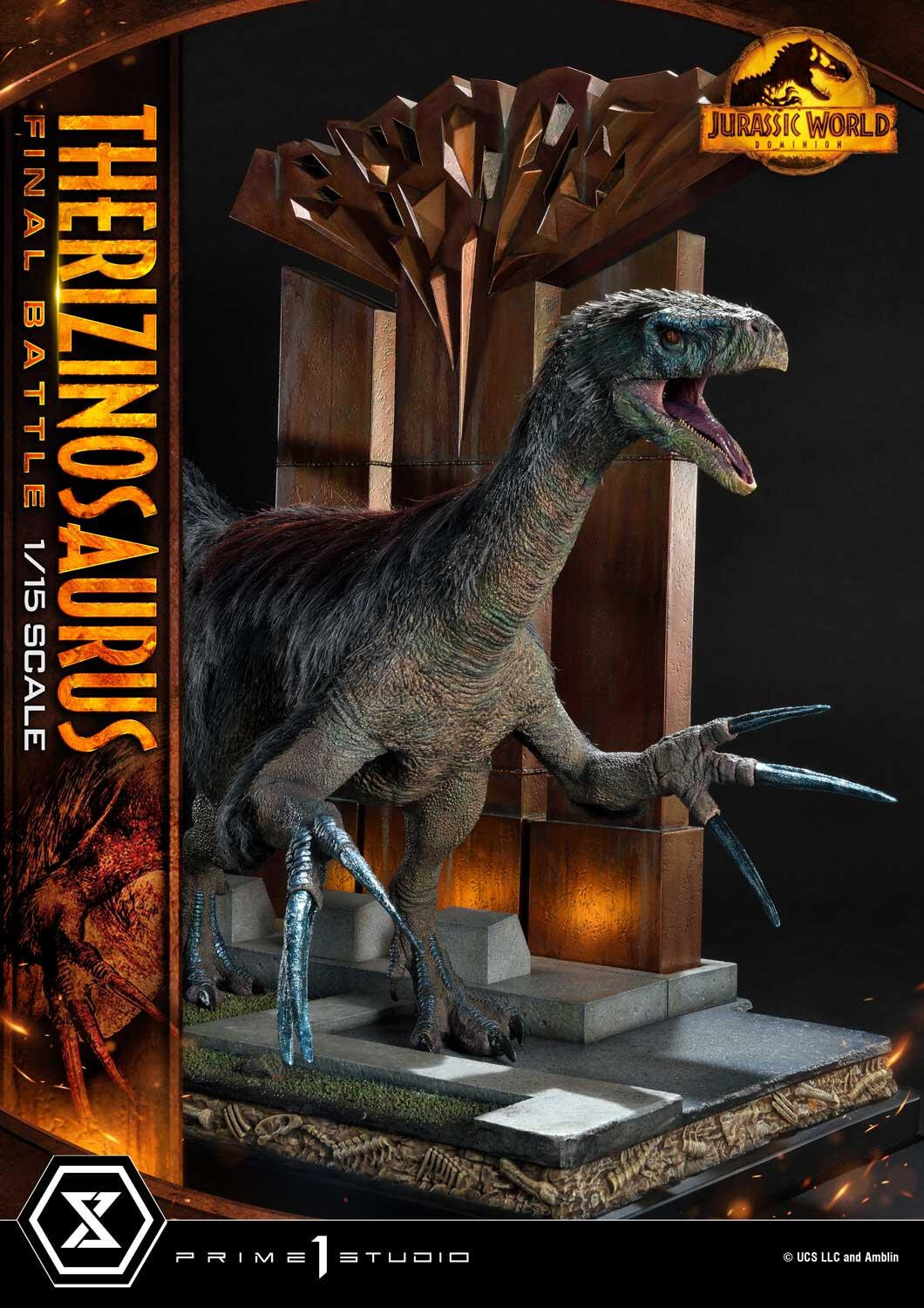 Jurassic World: Dominion - Therizinosaurus - Legacy Museum Collection  (LMCJW3-02S) - 1/15 - Final Battle, Bonus Version (Prime 1 Studio) photo 7