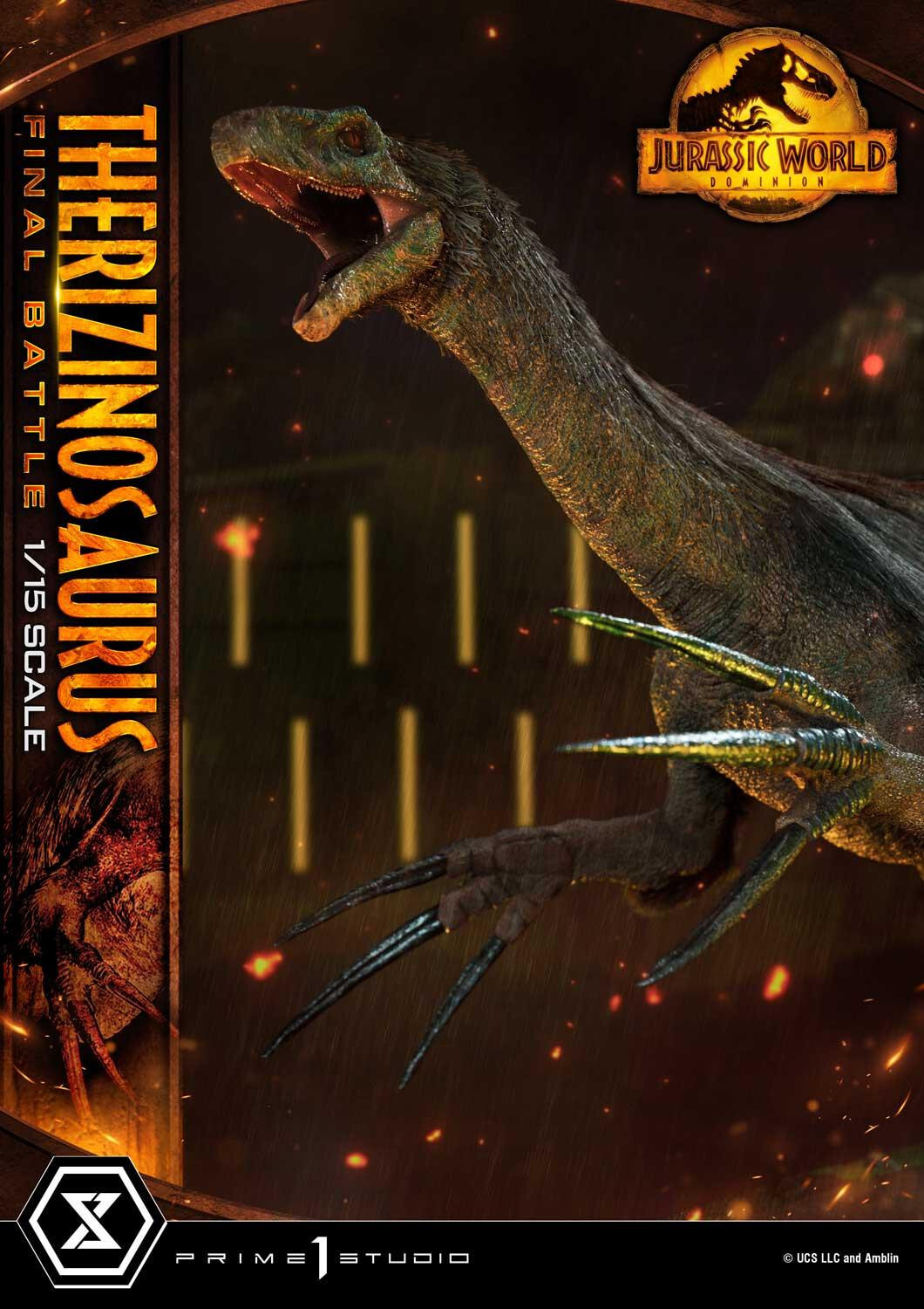 Jurassic World: Dominion - Therizinosaurus - Legacy Museum Collection  (LMCJW3-02S) - 1/15 - Final Battle, Bonus Version (Prime 1 Studio) photo 8