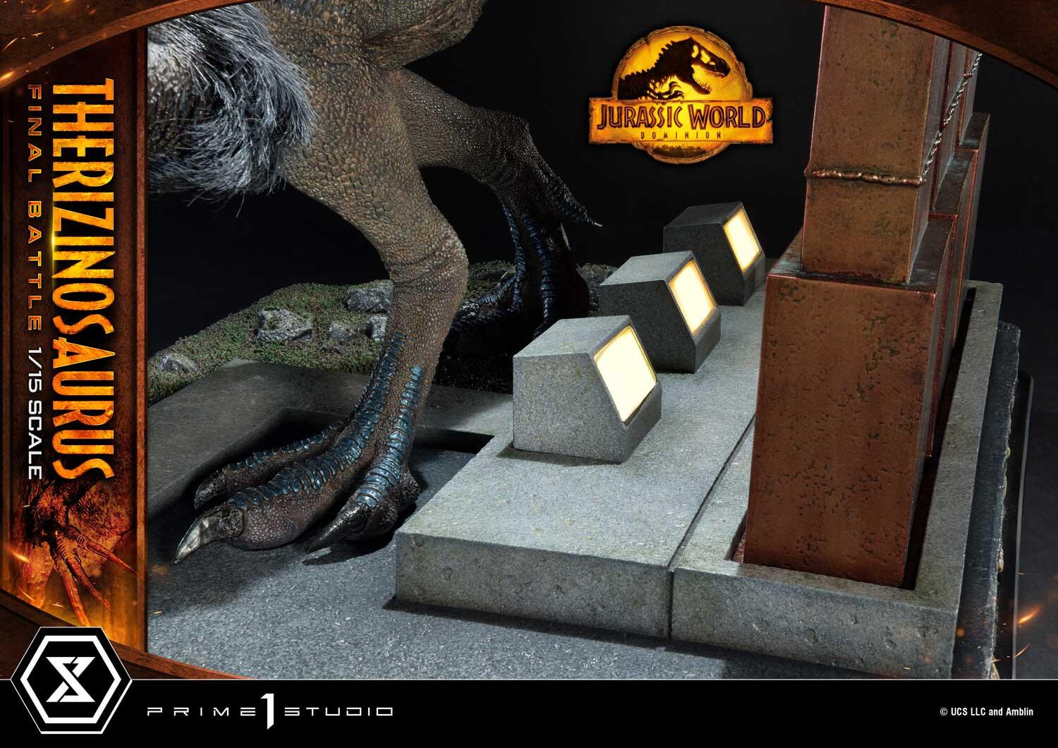 Jurassic World: Dominion - Therizinosaurus - Legacy Museum Collection  (LMCJW3-02S) - 1/15 - Final Battle, Bonus Version (Prime 1 Studio) photo 14