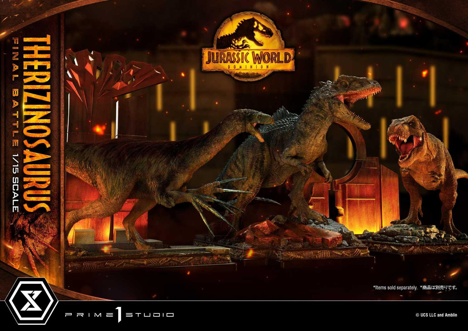 Jurassic World: Dominion - Therizinosaurus - Legacy Museum Collection  (LMCJW3-02S) - 1/15 - Final Battle, Bonus Version (Prime 1 Studio) photo 20