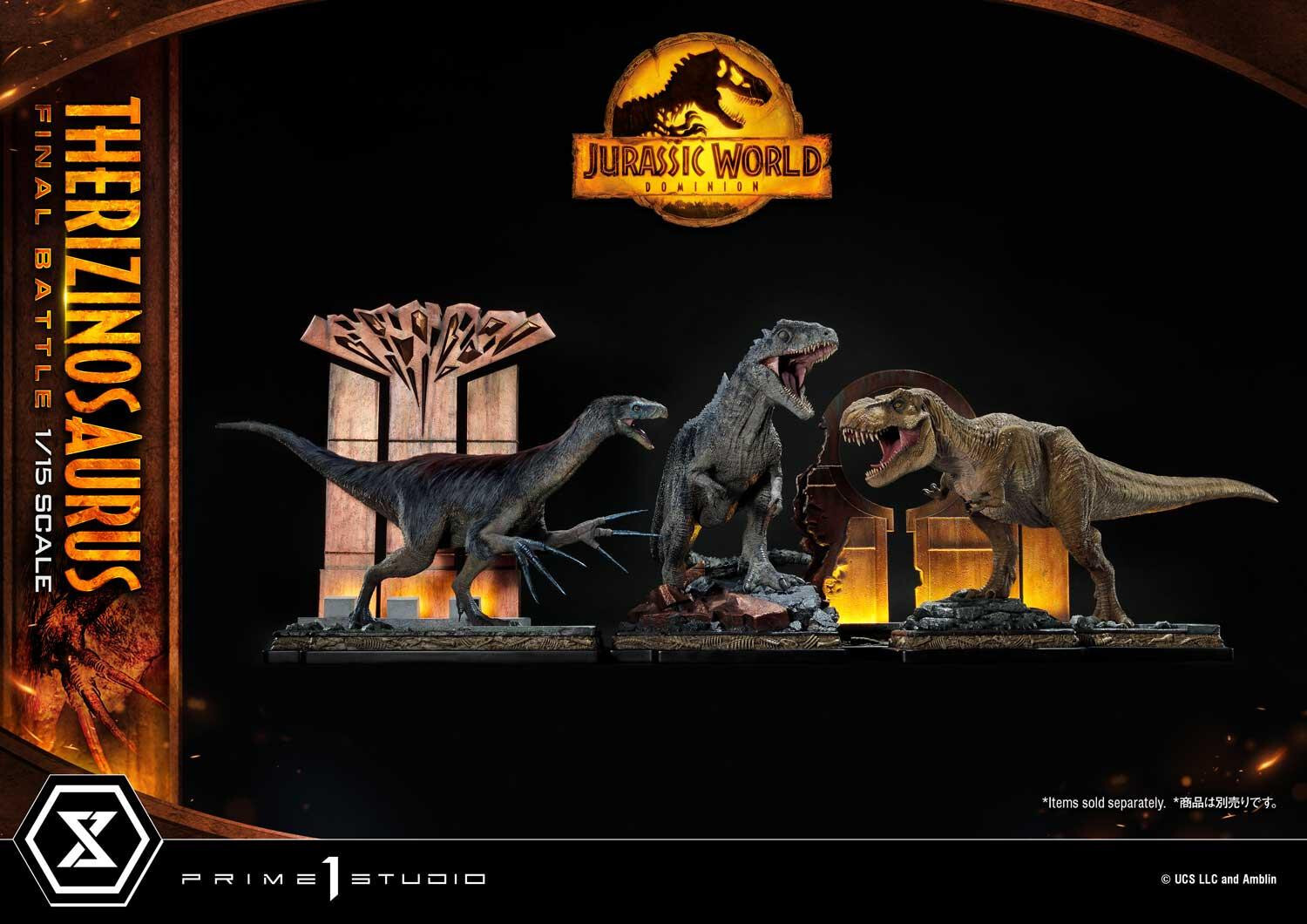 Jurassic World: Dominion - Therizinosaurus - Legacy Museum Collection  (LMCJW3-02S) - 1/15 - Final Battle, Bonus Version (Prime 1 Studio) photo 23