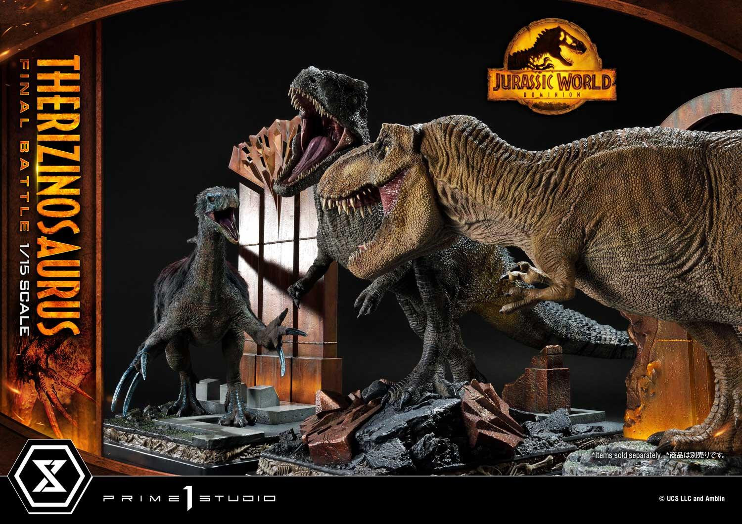 Jurassic World: Dominion - Therizinosaurus - Legacy Museum Collection  (LMCJW3-02S) - 1/15 - Final Battle, Bonus Version (Prime 1 Studio) photo 29
