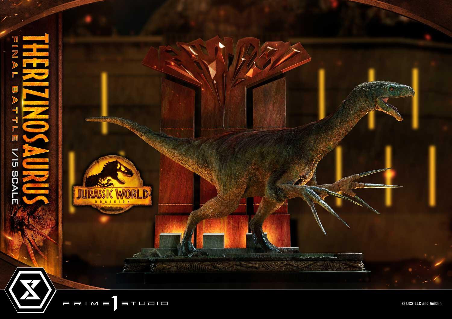 Jurassic World: Dominion - Therizinosaurus - Legacy Museum Collection  (LMCJW3-02S) - 1/15 - Final Battle, Bonus Version (Prime 1 Studio) photo 36