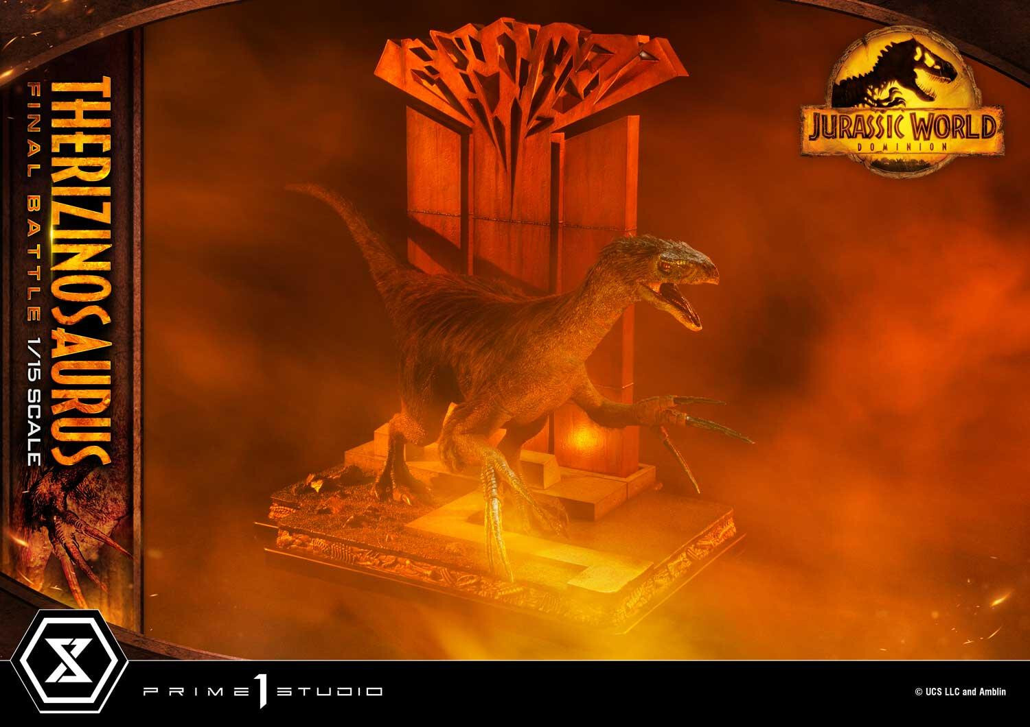 Jurassic World: Dominion - Therizinosaurus - Legacy Museum Collection  (LMCJW3-02S) - 1/15 - Final Battle, Bonus Version (Prime 1 Studio) photo 40