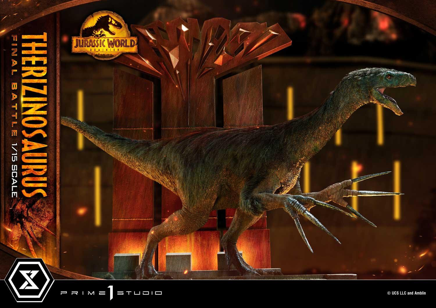 Jurassic World: Dominion - Therizinosaurus - Legacy Museum Collection  (LMCJW3-02S) - 1/15 - Final Battle, Bonus Version (Prime 1 Studio) photo 48