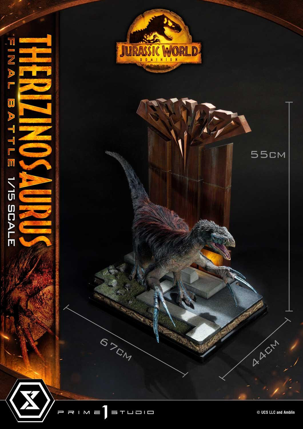 Jurassic World: Dominion - Therizinosaurus - Legacy Museum Collection  (LMCJW3-02S) - 1/15 - Final Battle, Bonus Version (Prime 1 Studio) photo 49