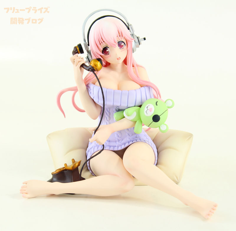 SoniComi (Super Sonico) - Sonico - Seikatsu Micchaku Shuzai Special Figure - Chatting Time ver. (FuRyu)