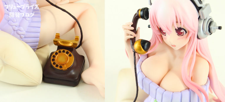 SoniComi (Super Sonico) - Sonico - Seikatsu Micchaku Shuzai Special Figure - Chatting Time ver. (FuRyu)