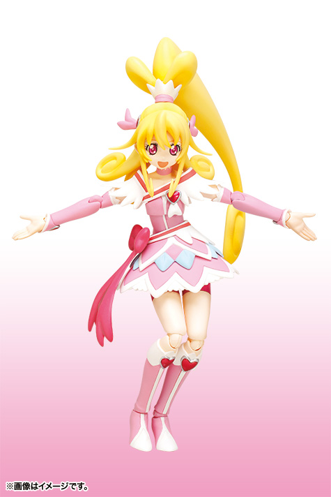 Doki Doki! Precure - Cure Heart - Sharuru - S.H.Figuarts (Bandai)