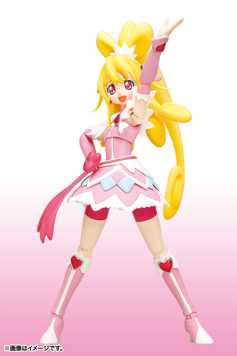 Doki Doki! Precure - Cure Heart - Sharuru - S.H.Figuarts (Bandai)