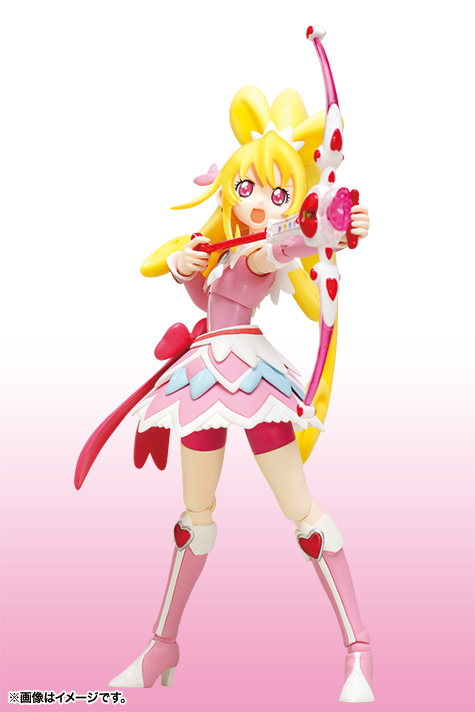 Doki Doki! Precure - Cure Heart - Sharuru - S.H.Figuarts (Bandai)