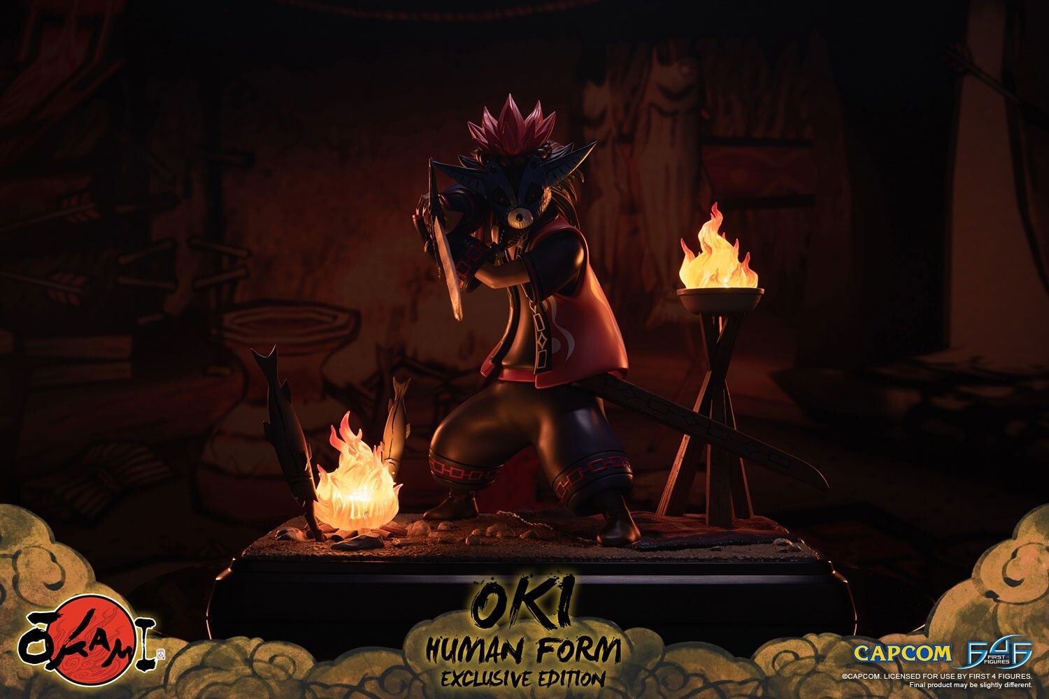 Ookami - Okikurumi - Human Form, Exclusive Edition (First 4 Figures) photo 7