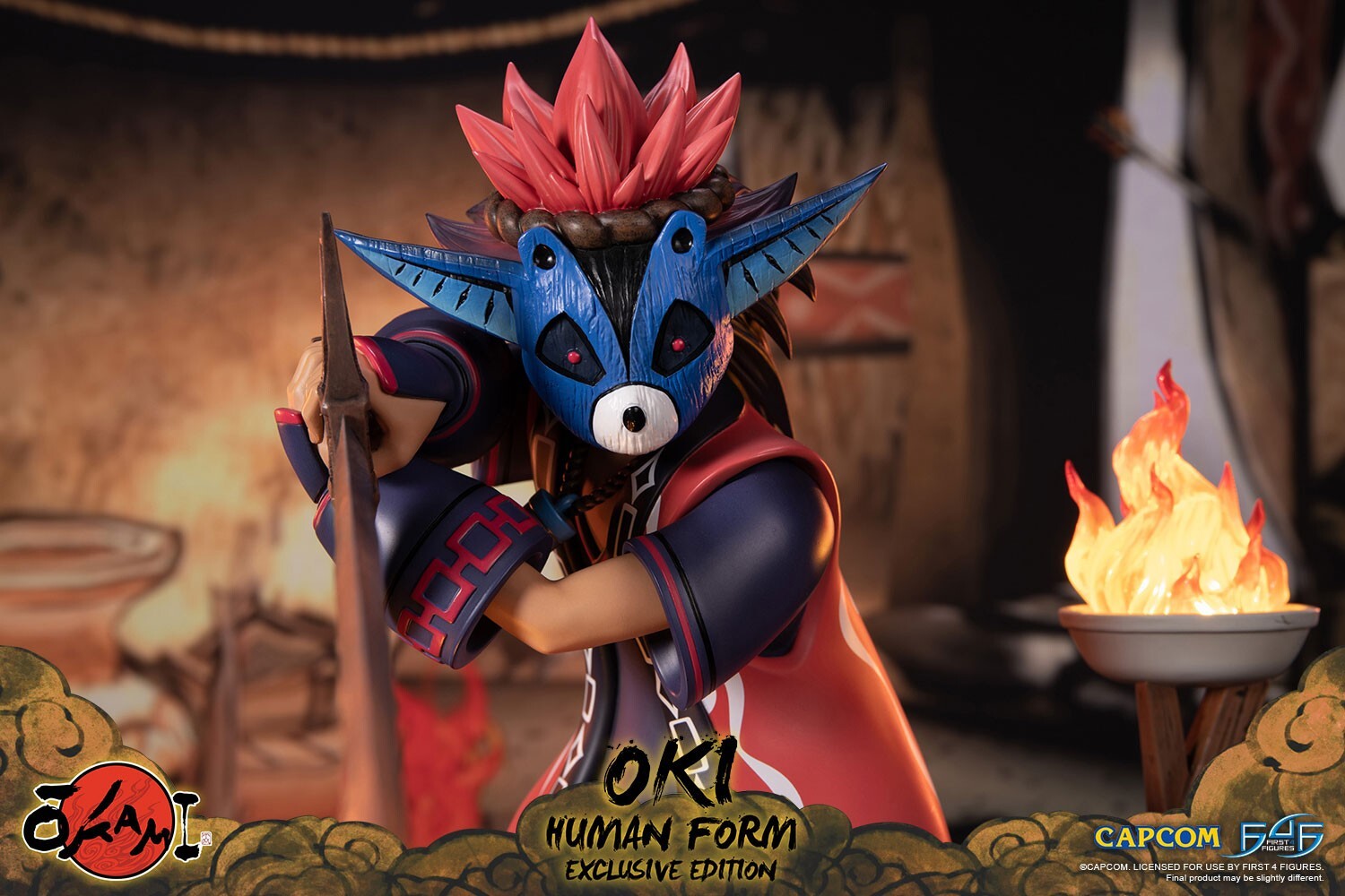 Ookami - Okikurumi - Human Form, Exclusive Edition (First 4 Figures) photo 8