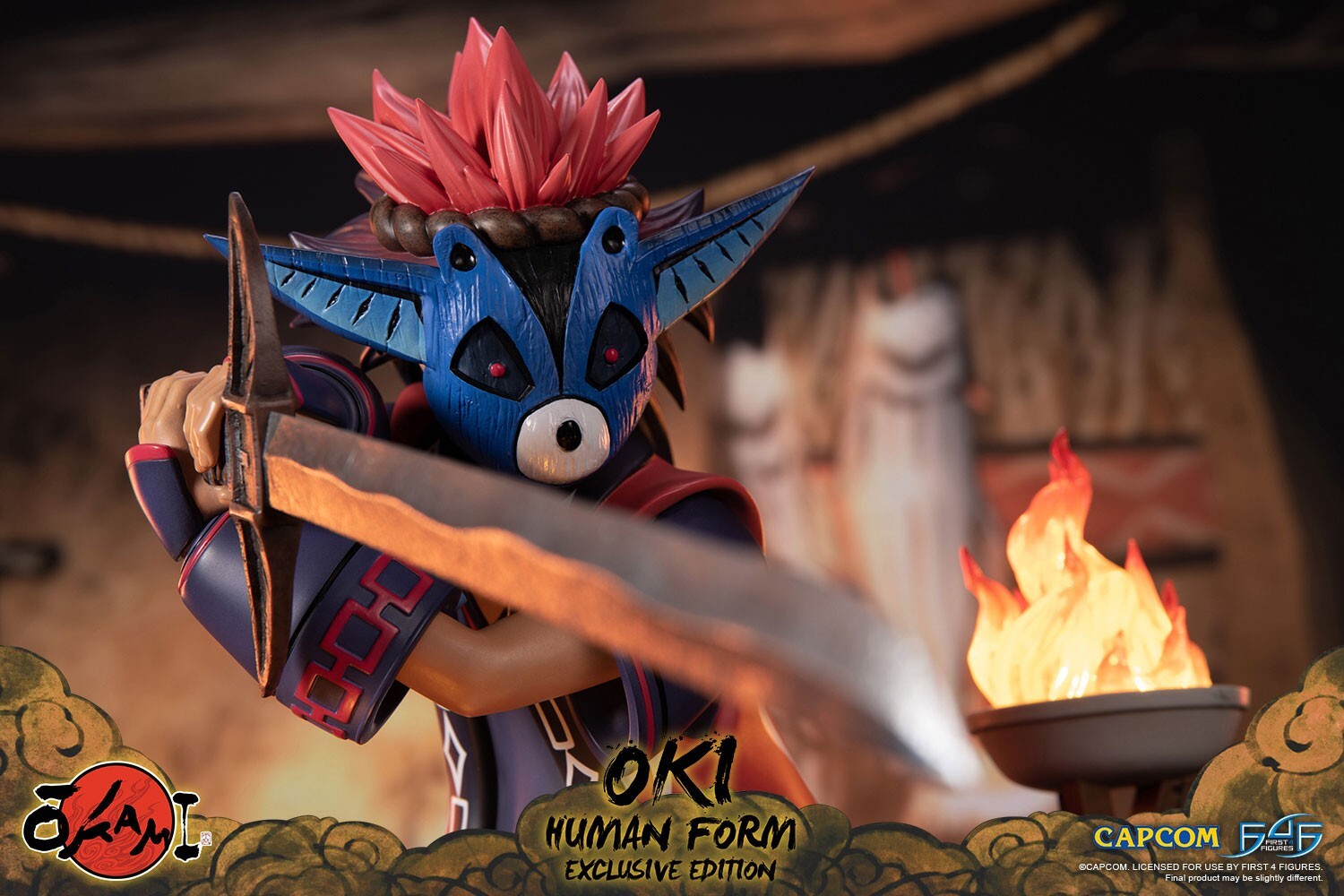 Ookami - Okikurumi - Human Form, Exclusive Edition (First 4 Figures) photo 9